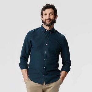 Mack Weldon Oxford Button of Shirt L $98